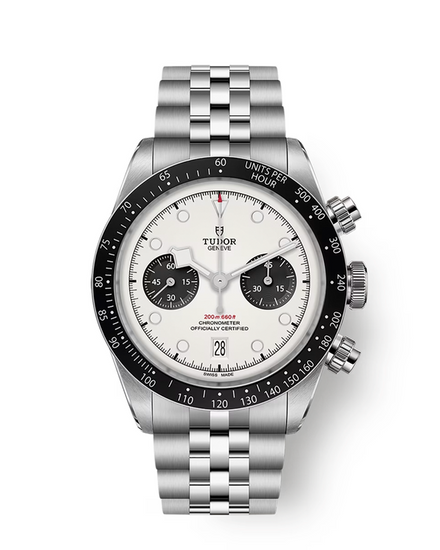 2026 Tudor Black Bay Chrono "Panda" 41MM White Dial Steel Bracelet (79360N)