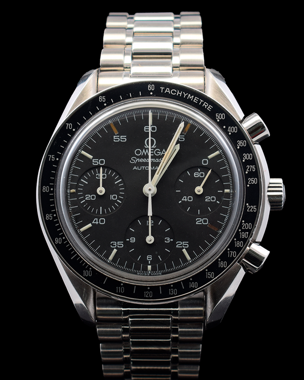 Omega Speedmaster Reduced 39MM Black Dial Steel Bracelet (3510.50)