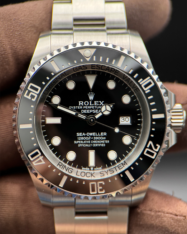 2019 Rolex Sea-Dweller Deepsea 44MM Black Dial Oyster Bracelet (126660)