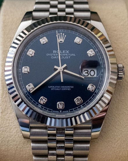 2024 Rolex Datejust 41MM Blue Dial Jubilee Bracelet (126334)
