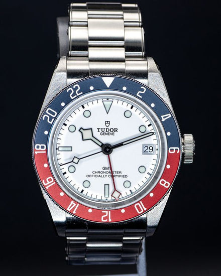 2025 Tudor Black Bay GMT "Pepsi" 41MM White Dial Steel Bracelet (79830RB)