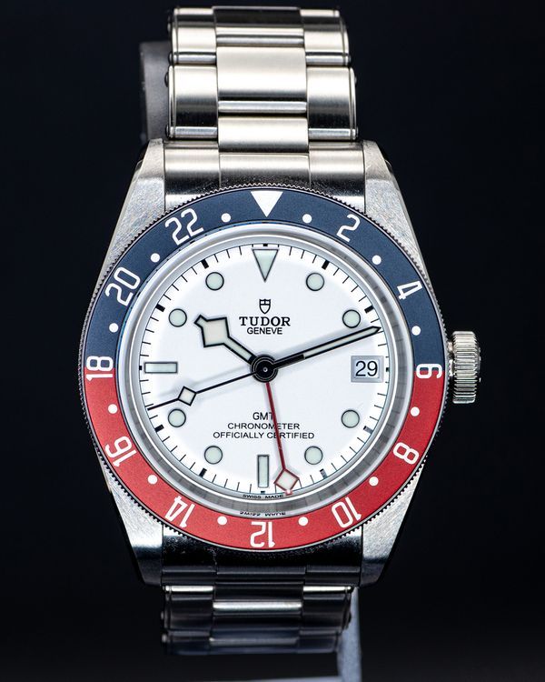 2025 Tudor Black Bay GMT "Pepsi" 41MM White Dial Steel Bracelet (79830RB)