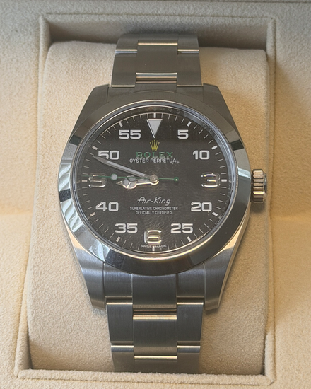 2020 Rolex Air-King 40MM Black Dial Oyster Bracelet (116900)