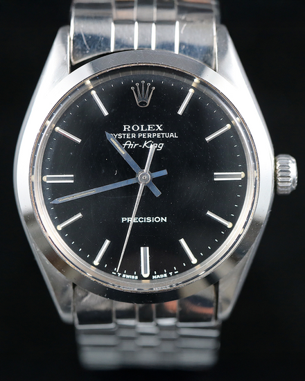 1978 Rolex Air-King 34MM Black Dial Jubilee Bracelet (5500)