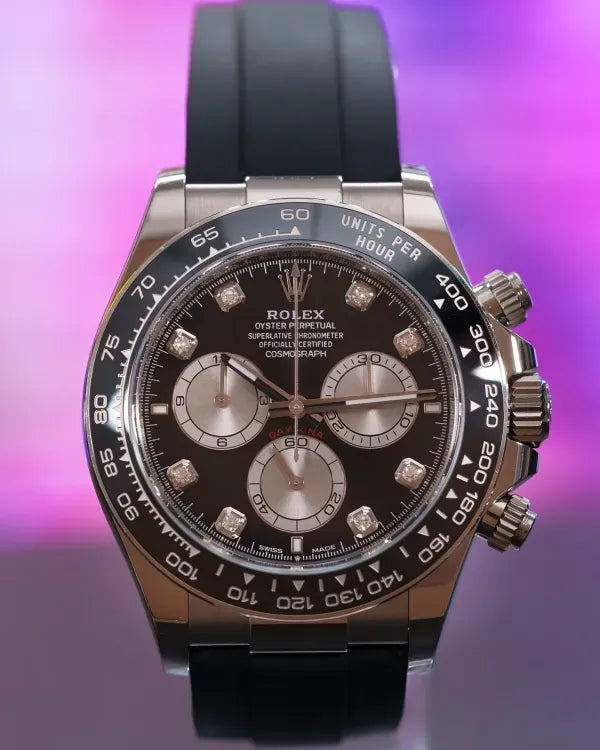 2024 Rolex Cosmograph Daytona 40MM Black Dial Oysterflex Strap (126519LN)
