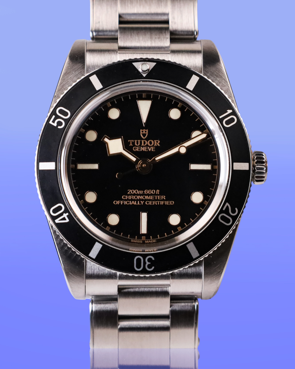 No Reserve -  2024 Tudor Black Bay '54 37MM Black Dial Steel Bracelet (79000N)