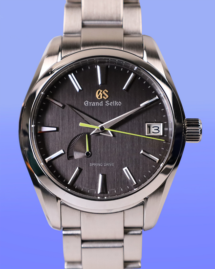 2025 Grand Seiko Heritage Collection Soko S.E. 39MM Grey Dial Steel Bracelet (SBGA429)