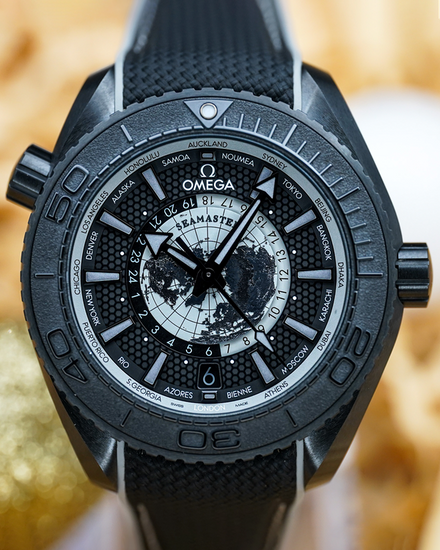 No Reserve - 2026 Omega Seamaster Planet Ocean 600M 45.5MM Black Dial Rubber Strap (215.92.46.22.01.007)