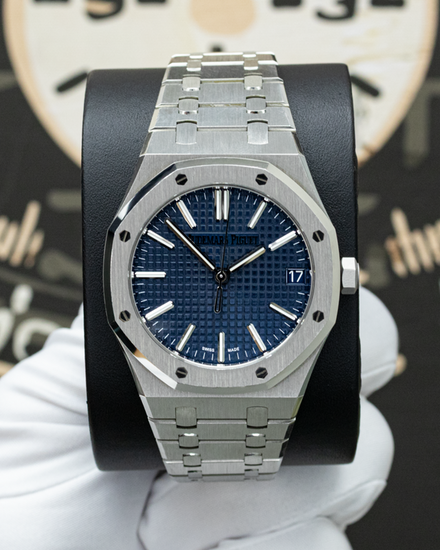 2023 Audemars Piguet Royal Oak 41MM Blue Dial Steel Bracelet (15510ST.OO.1320ST.06)