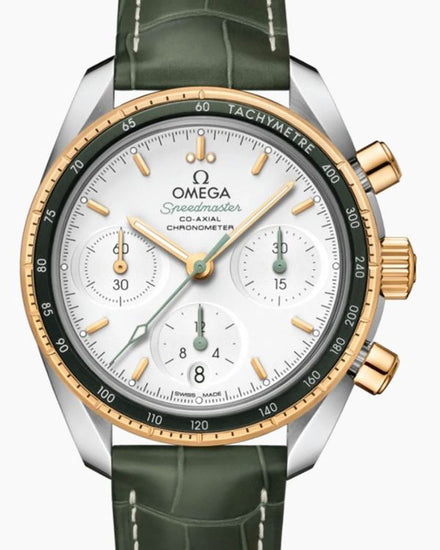 2024 Omega Speedmaster 38' 38MM Silver Dial Leather Strap (324.23.38.50.02.001)