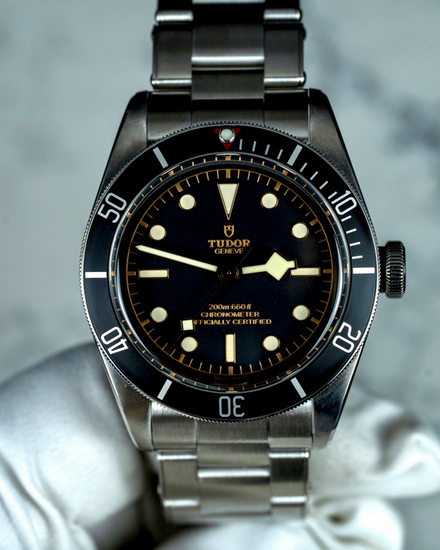 2017 Tudor Black Bay 41MM Black Dial Steel Bracelet (79230N)
