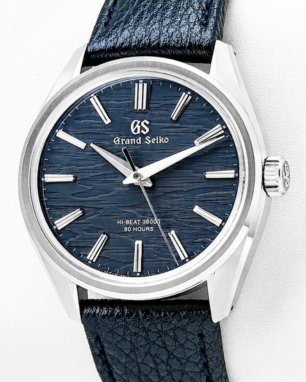 2025 Grand Seiko Evolution 9 38.6MM Blue Dial Leather Strap (SLGW007G)