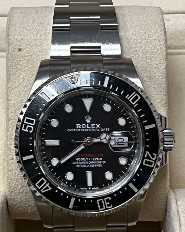 Rolex Sea-Dweller "Red Letters 50th Anniversary" 43MM Black Dial Oyster Bracelet (126600)