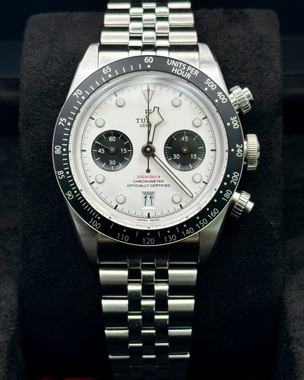 2026 Tudor Black Bay Chrono "Panda" 41MM White Dial Steel Bracelet (79360N)
