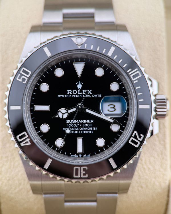 2023  Rolex Submariner Date 41MM Black Dial Oyster Bracelet (126610LN)