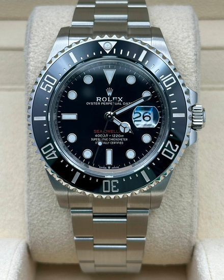 2022 Rolex Sea-Dweller "Red Letters 50th Anniversary" 43MM Black Dial Oyster Bracelet (126600)