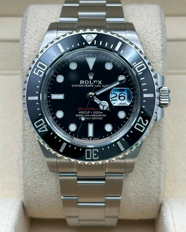 2022 Rolex Sea-Dweller "Red Letters 50th Anniversary" 43MM Black Dial Oyster Bracelet (126600)