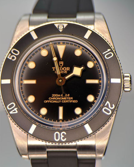 2023 Tudor Black Bay 54' 37MM Black Dial Rubber Strap (79000N)