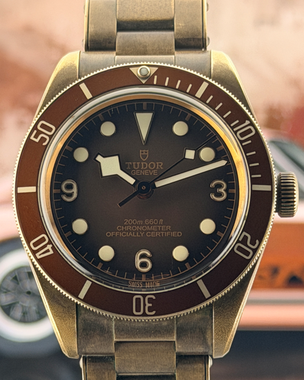 No Reserve - 2021 Tudor Black Bay '58 Bronze 39MM Brown Dial Bronze Bracelet (79012M)