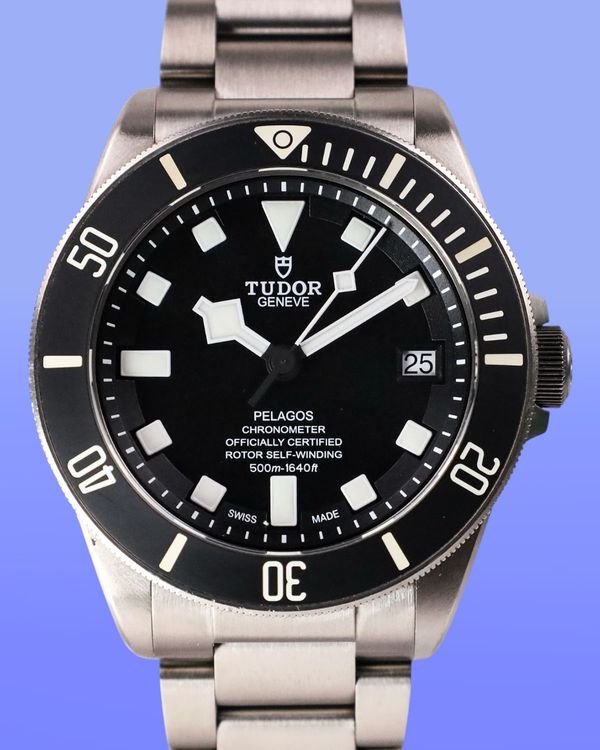 No Reserve - Tudor Pelagos "Thaitanium" L.E. 42MM Black Dial Titanium Bracelet (25600TN)