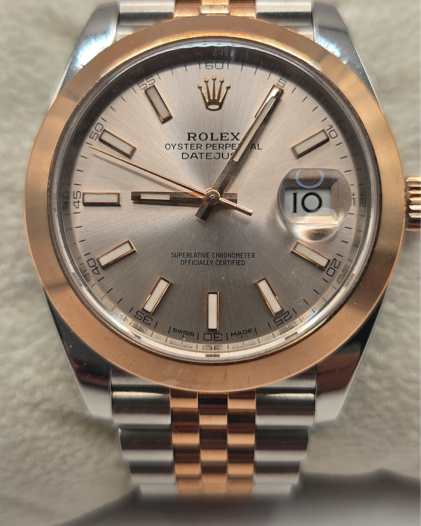 Rolex Datejust 41MM Sundust Dial Two-Tone Jubilee Bracelet (126301)