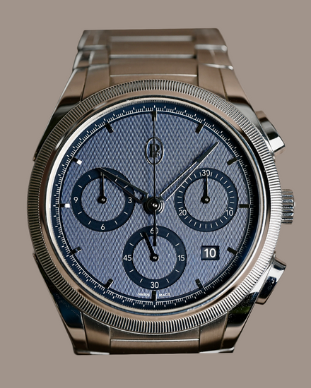 2024 Parmigiani Fleurier Tonda Chronograph 42MM Blue Dial Steel Bracelet (PFC915-1020001-100182)
