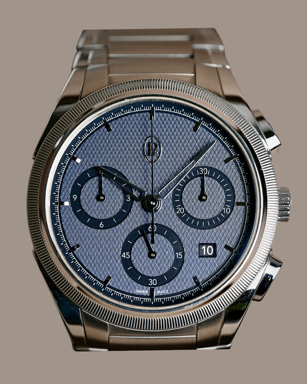 2024 Parmigiani Fleurier Tonda Chronograph 42MM Blue Dial Steel Bracelet (PFC915-1020001-100182)