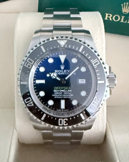 2020 Rolex Sea-Dweller Deepsea "James Cameron" 44MM Blue Dial Oyster Bracelet (126660)