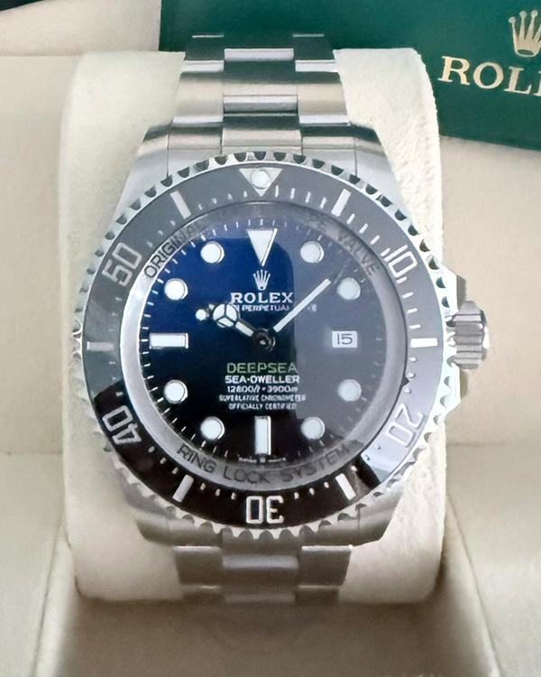2020 Rolex Sea-Dweller Deepsea "James Cameron" 44MM Black Dial Oyster Bracelet (126660)