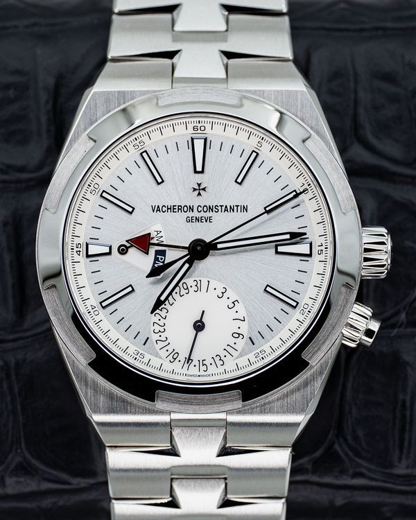 2023 Vacheron Constantin Overseas Dual Time 41MM Silver Dial Steel Bracelet (7900V/110A-B333)