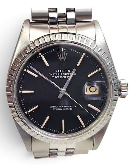 Rolex Datejust 36MM Black Dial Jubilee Bracelet (1603)
