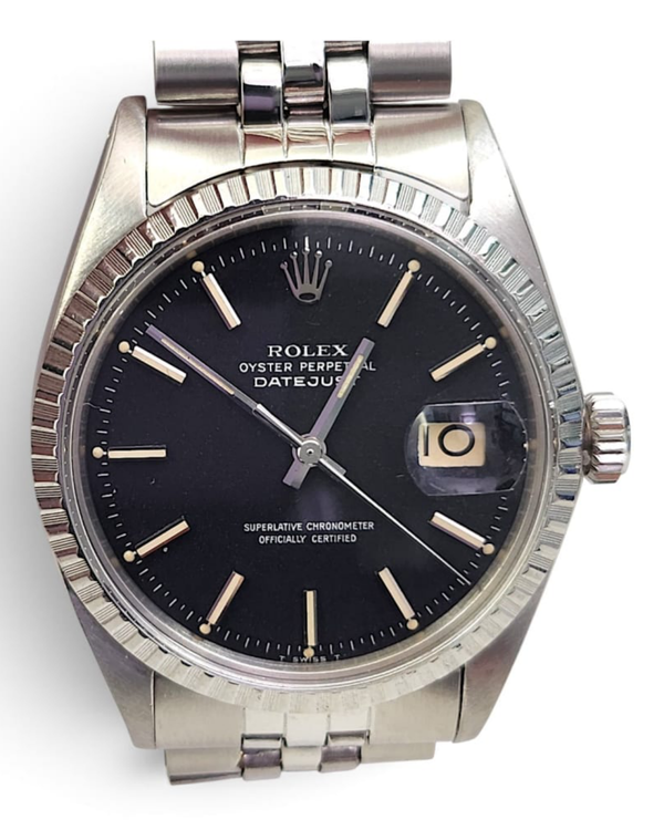Rolex Datejust 36MM Black Dial Jubilee Bracelet (1603)