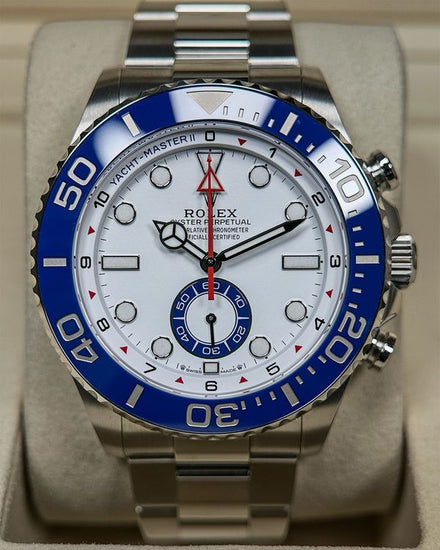 2026 Rolex Yacht-Master II 44MM White Dial Oyster Bracelet (126680)