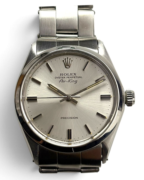 Rolex Air-King 34MM Silver Dial Oyster Bracelet (5500)