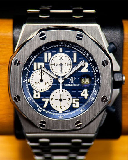 Audemars Piguet Royal Oak Offshore 42MM Blue Dial Steel Bracelet (26170ST.OO.1000ST.09)