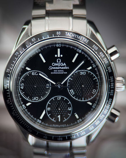 2025 Omega Speedmaster Racing 40MM Black Dial Steel Bracelet (326.30.40.50.01.001)