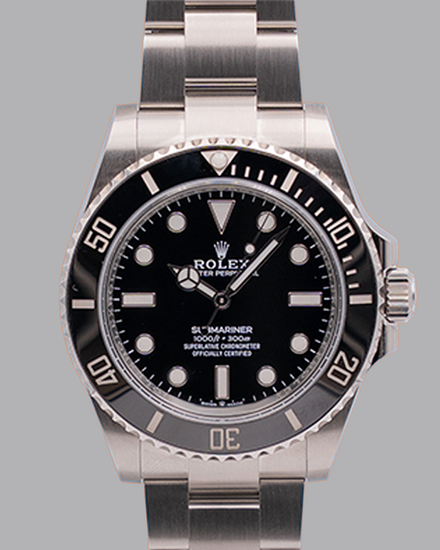 2025 Rolex Submariner No-Date 41MM Black Dial Oyster Bracelet (124060)
