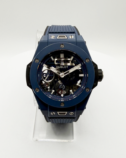 2020 Hublot Big Bang Meca-10 45MM Skeleton Dial Rubber Strap (414.EX.5123.RX)