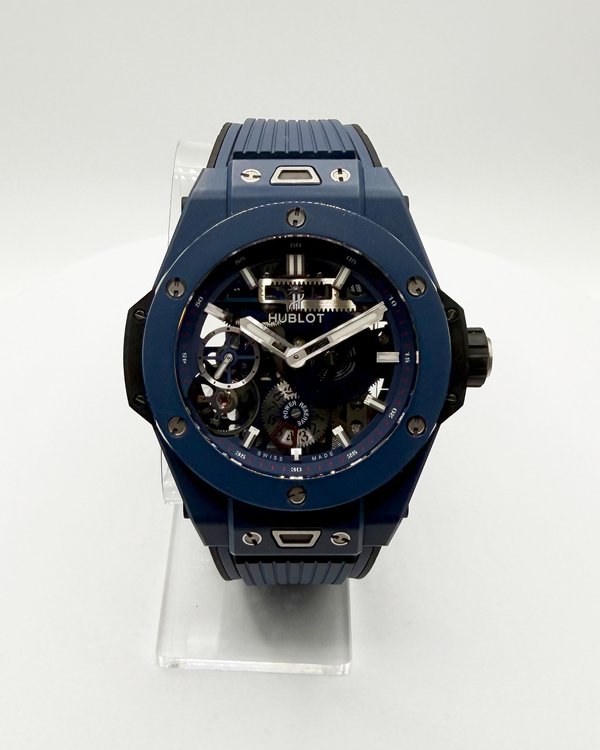 2020 Hublot Big Bang Meca-10 45MM Skeleton Dial Rubber Strap (414.EX.5123.RX)