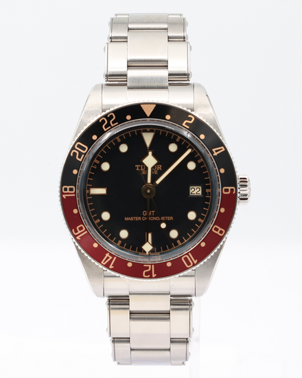 No Reserve - 2024 Tudor Black Bay '58 GMT "Coke" 39MM Black Dial Steel Bracelet (7939G1A0NRU)