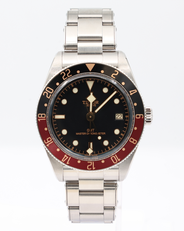 No Reserve - 2024 Tudor Black Bay '58 GMT "Coke" 39MM Black Dial Steel Bracelet (7939G1A0NRU)