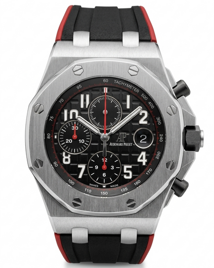 Audemars Piguet Royal Oak Offshore "Vampire" 42MM Black Dial Rubber Strap (26470ST.OO.A101CR.01)