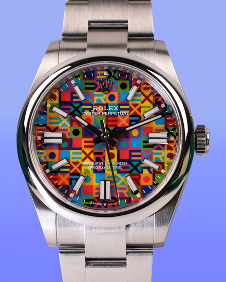 2026 Rolex Oyster Perpetual 41MM Multicolor "Jubilee" Dial Oyster Bracelet (134300)