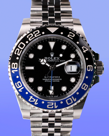 2026 Rolex GMT-Master II "Batgirl" 40MM Black Dial Jubilee Bracelet (126710BLNR)