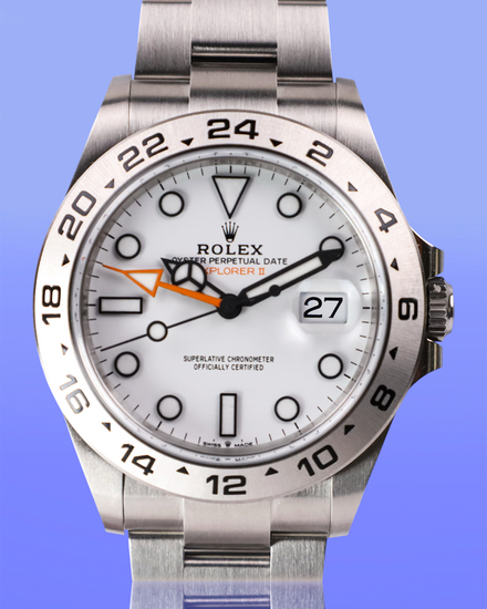 2026 Rolex Explorer "Polar" 42MM White Dial Oyster Bracelet (226570)