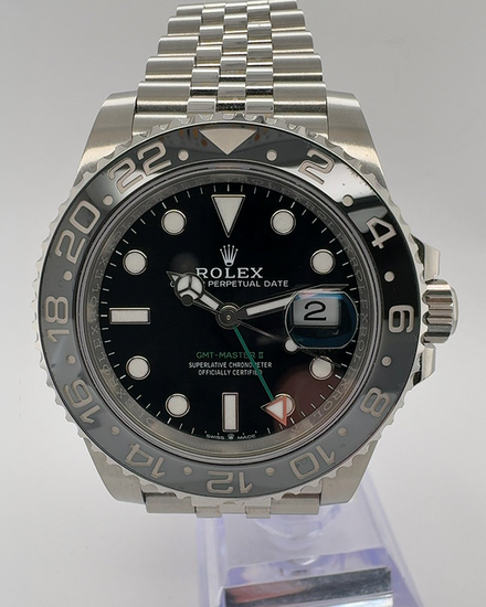 2025 Rolex GMT-Master II "Bruce Wayne" 40MM Black Dial Jubilee Bracelet (126710GRNR)