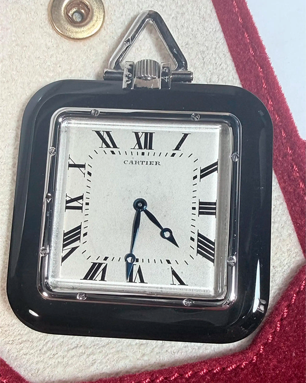 Cartier 1895 Montre Carree White Dial Art Deco Watch (Unknown)