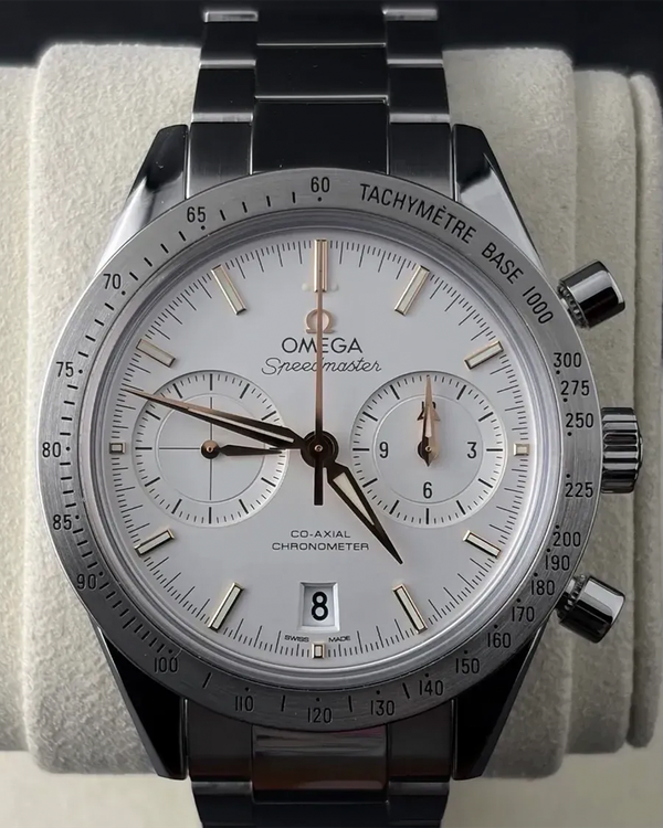 No Reserve - 2021 Omega Speedmaster '57 41.5MM Silver Dial Steel Bracelet (331.10.42.51.02.002)