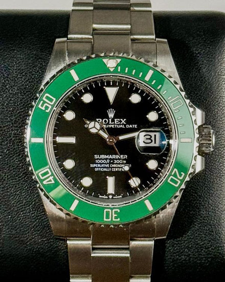 Rolex Submariner Date "Starbucks" 41MM Black Dial Oyster Bracelet (126610LV)