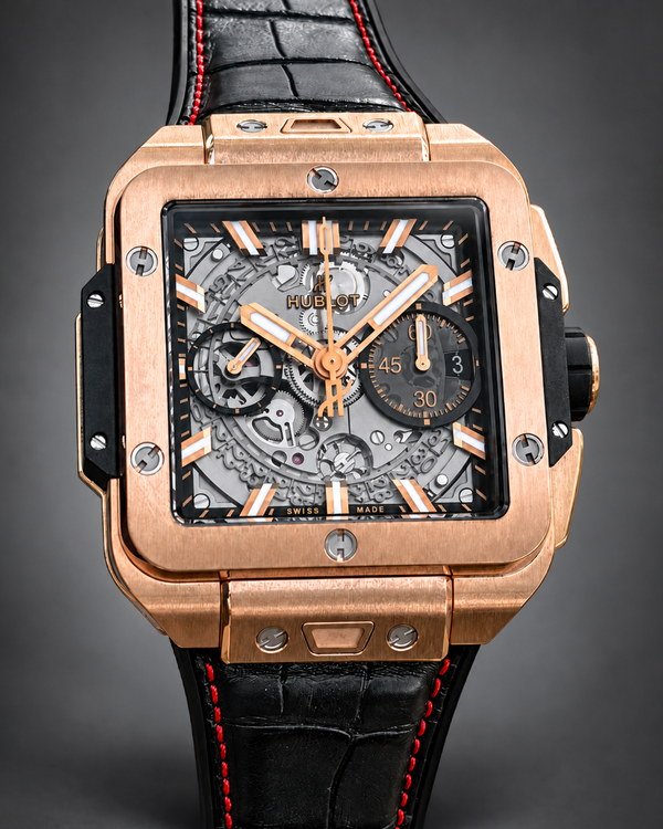 working Hublot Square Bang (821.OX.0180.RX)